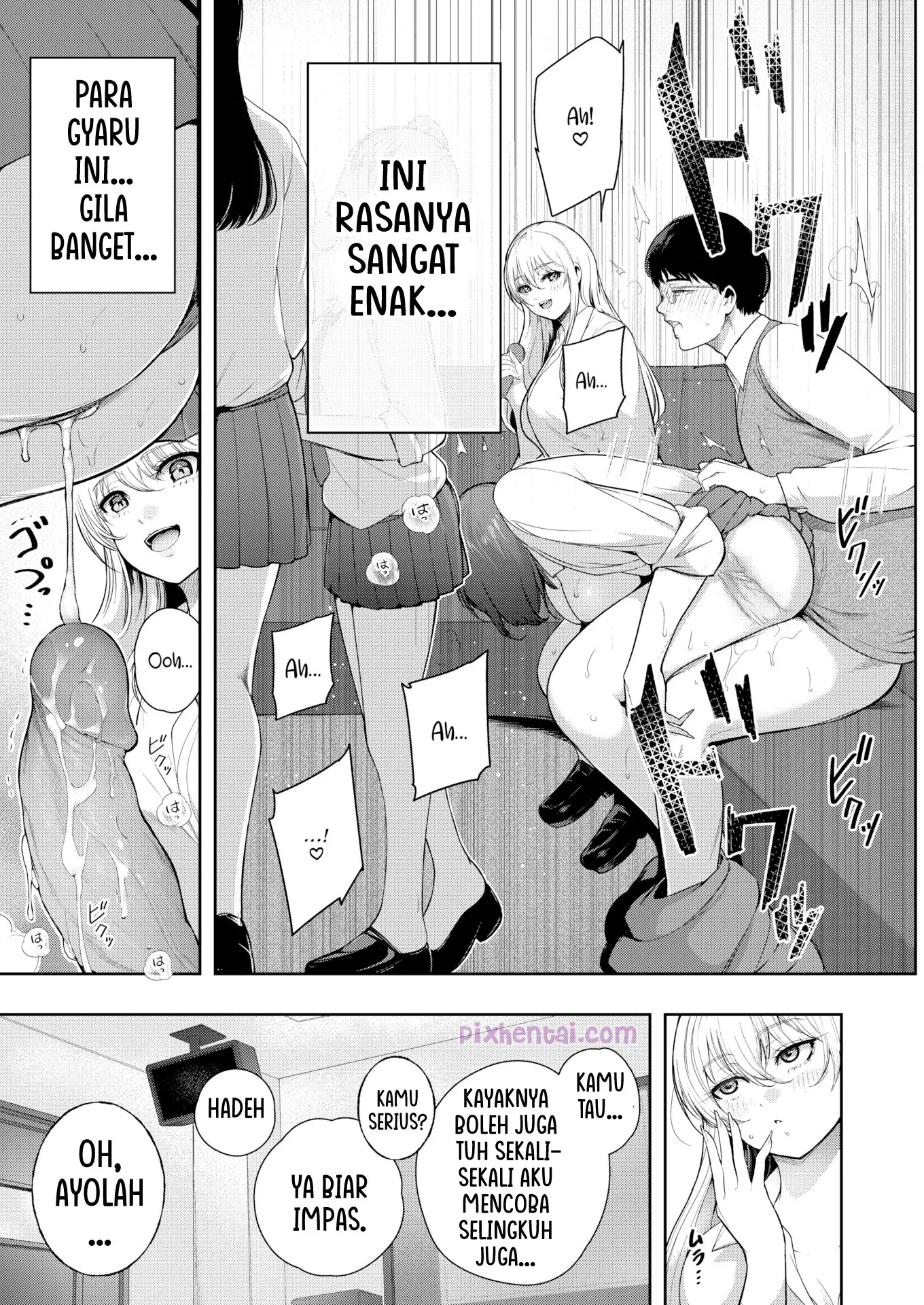 Komik hentai xxx manga sex bokep Chuui Gyaru Houimou 15